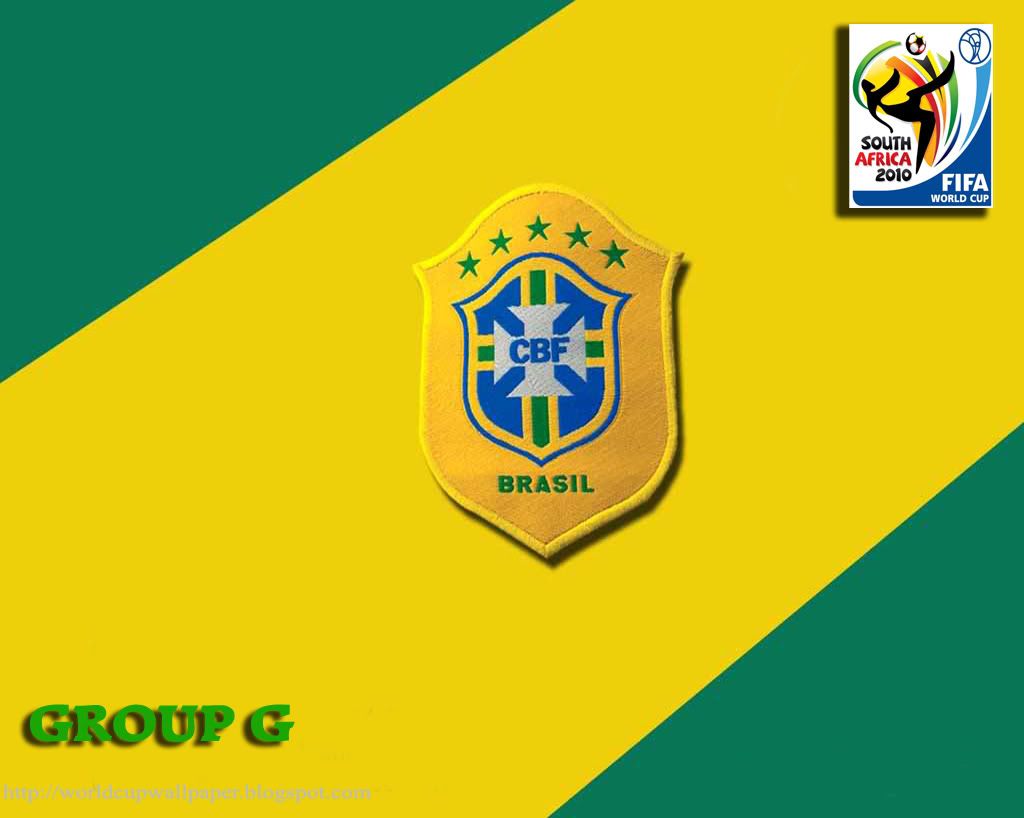 world cup,world cup 2010, South Africa, football, soccer, Wold Cup 2010 Team Brazil Wallpaper 