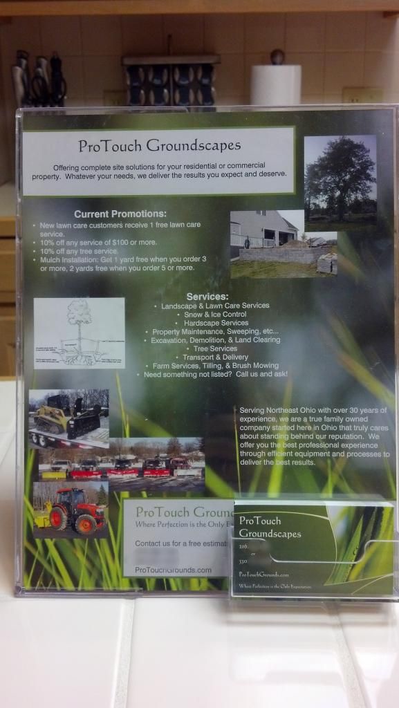Door Hangers For Tractor Snow Blowing Plowsite