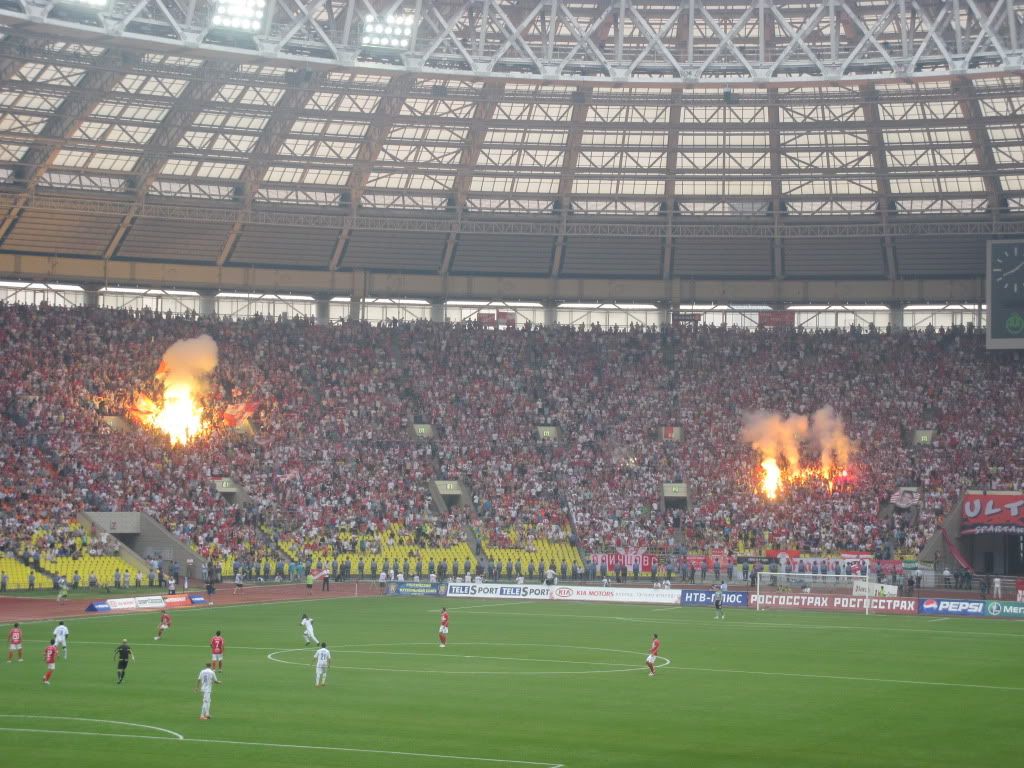 Спартак-ЦСКА Лужники 01.08.10 г. 