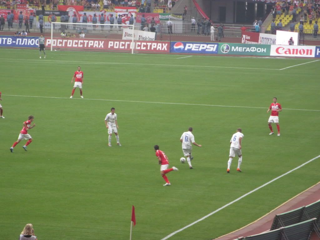 Спартак-ЦСКА Лужники 01.08.10 г. 