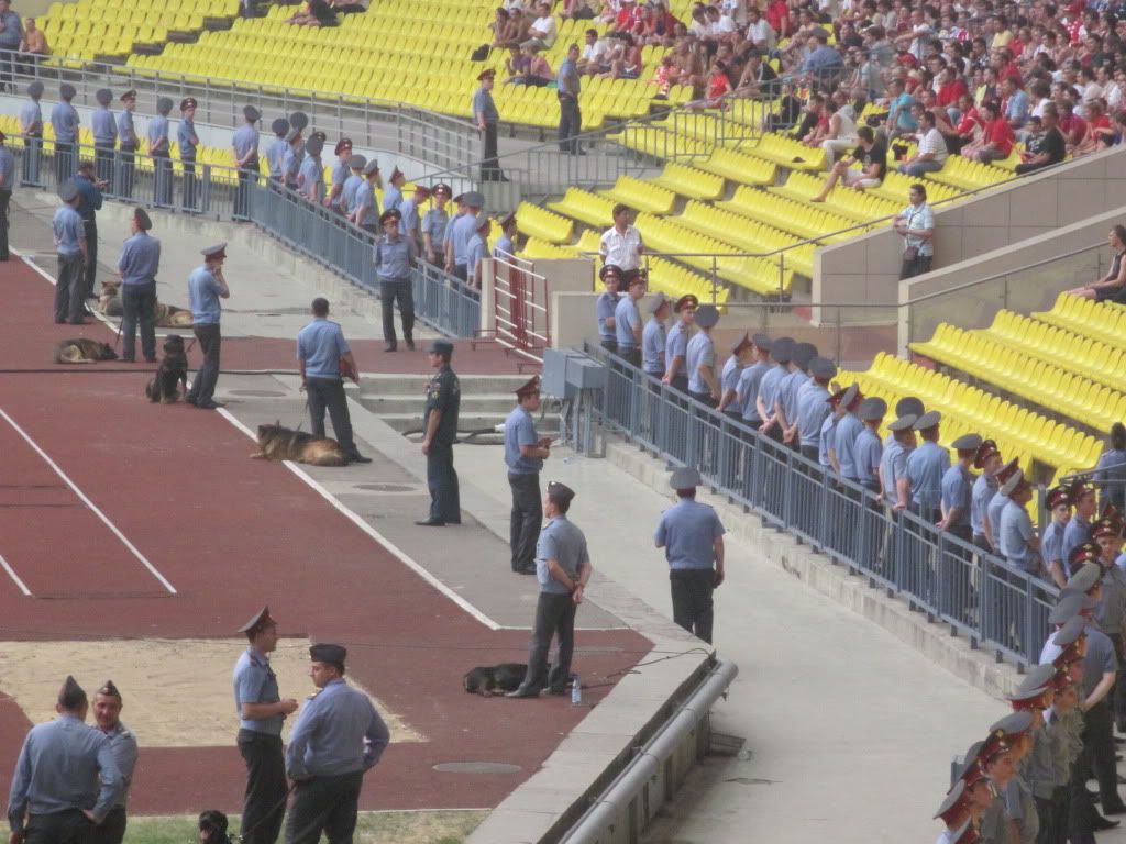 Спартак-ЦСКА Лужники 01.08.10 г. 