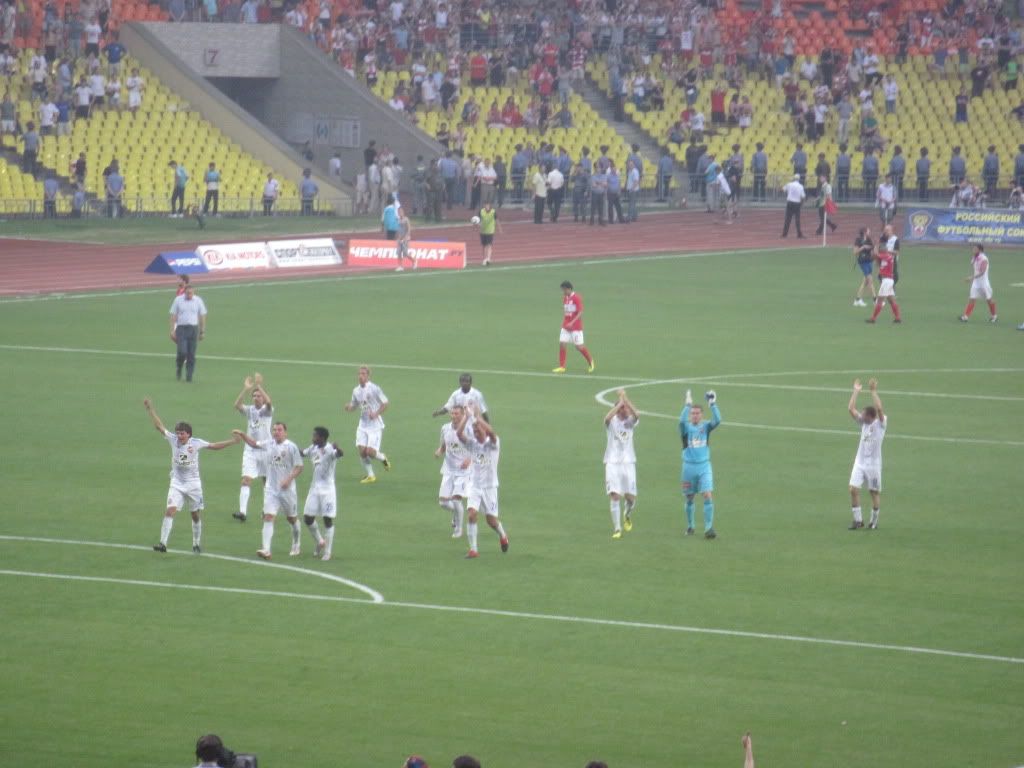 Спартак-ЦСКА Лужники 01.08.10 г. 