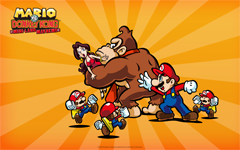 Mario Vs Donkey Kong Mini-land Mayhem Wallpaper