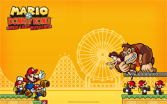 Mario Vs Donkey Kong Mini-land Mayhem Wallpaper