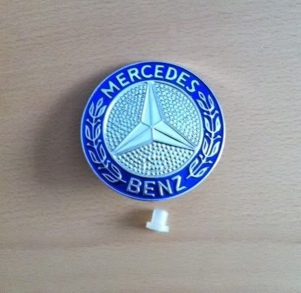 Mercedes 560sl hood badge #7