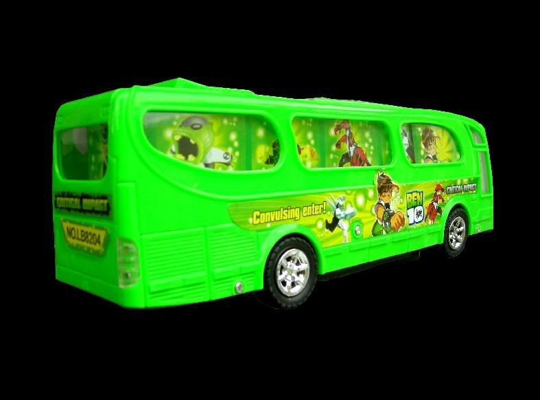 ben 10 toy bus