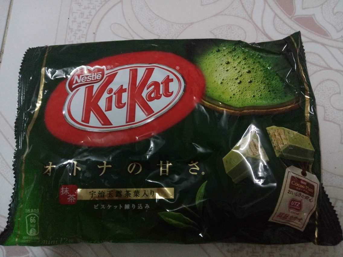 Thanh lý 50 gói kitkat trà xanh