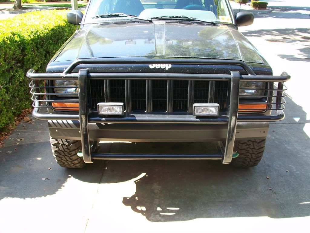 XJ "Custom" front winch bumper