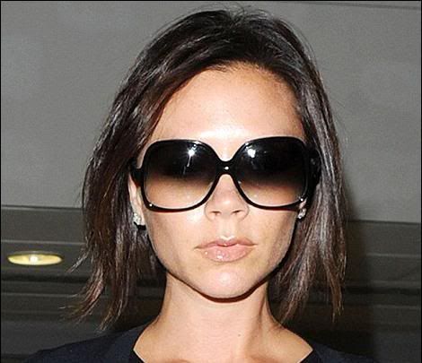 victoria beckham hairstyles front and back. Victoria Beckham was seen