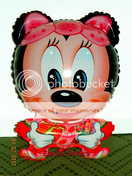 Minnie Mouse Helium Air Balloon 28  