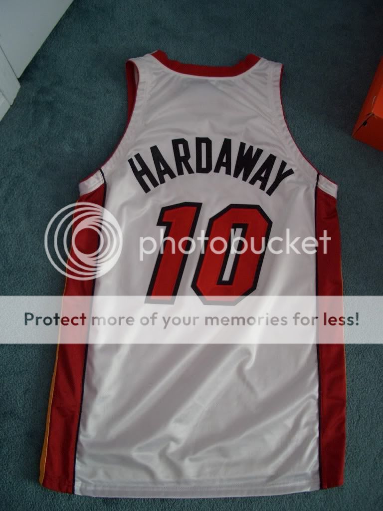 Nike Authentic Procut Tim HARDAWAY miami heat jersey 48  