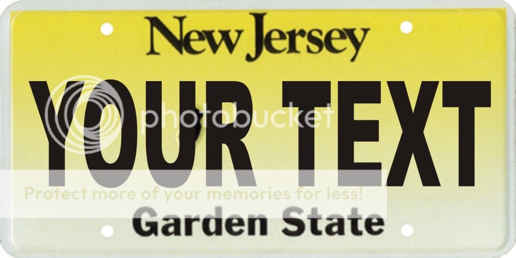 Custom License Plate Personalized