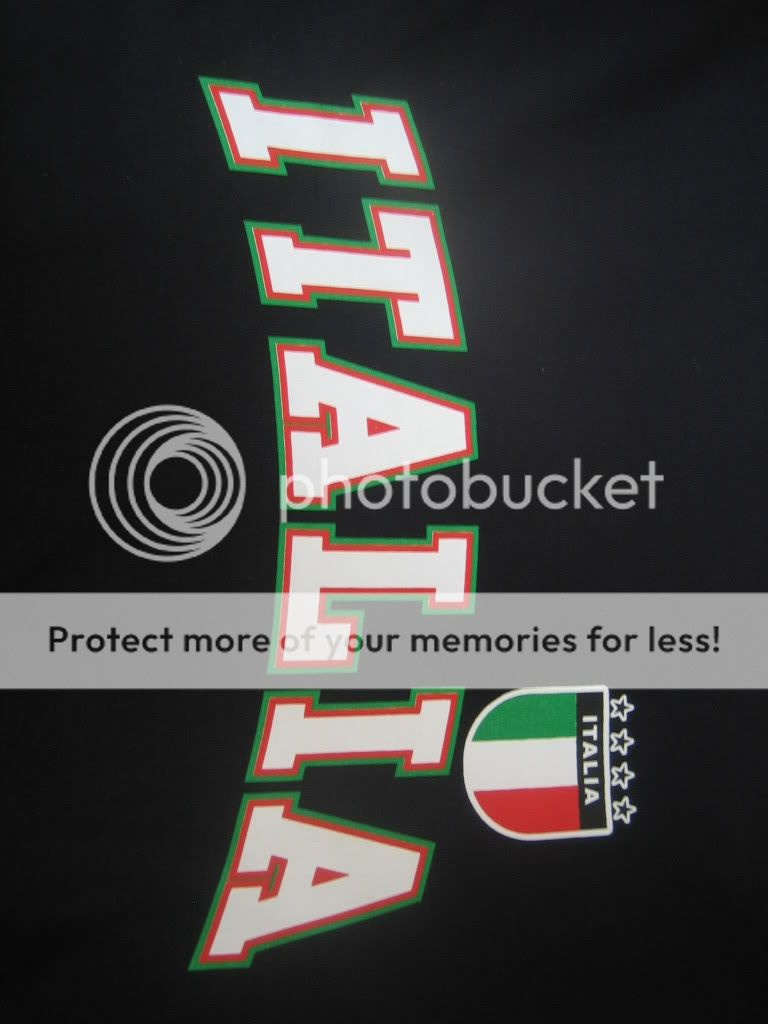 Italia Italian Flag Crest Pride Soccer Football UEFA Word Cup Sport