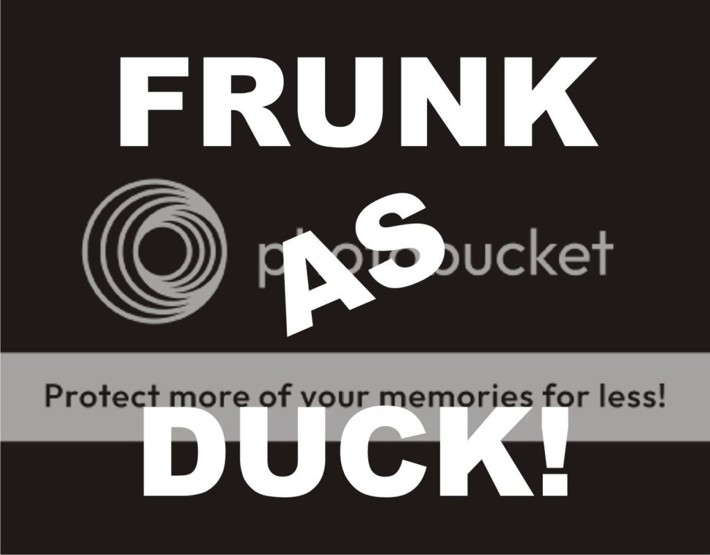 FRUNK AS DUCK FUNNY T SHIRT Cool Bar Humor College Tee  