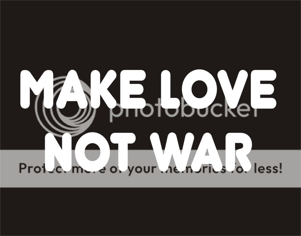 MAKE LOVE NOT WAR Funny T Shirt Pacifist Peace Humor  